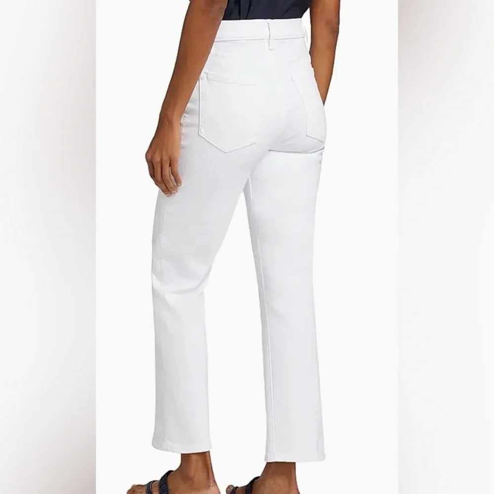 FRAME The Le High Straight White Classic Curve Enhancing Jeans Size 25 - Picture 2 of 16